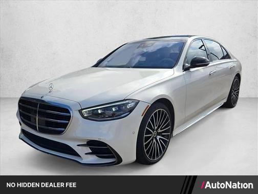 MANUFAKTUR Diamond White 2023 Mercedes-Benz S-Class 4MATIC