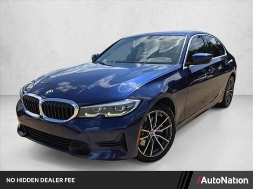 Mediterranean Blue Metallic 2020 BMW 330 330i
