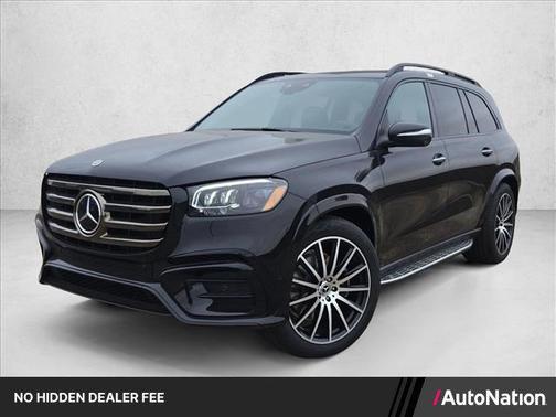 Obsidian Black Metallic 2026 Mercedes-Benz GLS 450 4MATIC