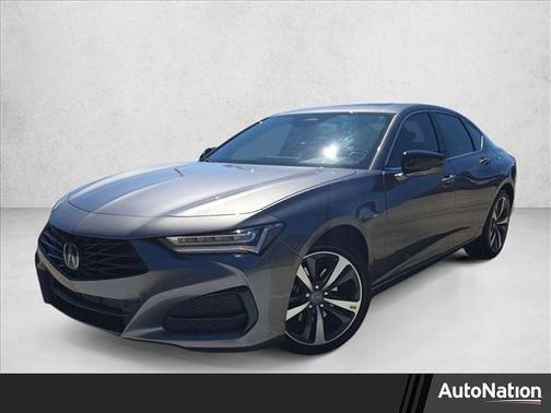 Silver/Gray 2024 Acura TLX Technology