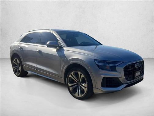 Silver/Gray 2019 Audi Q8 3.0T Premium Plus