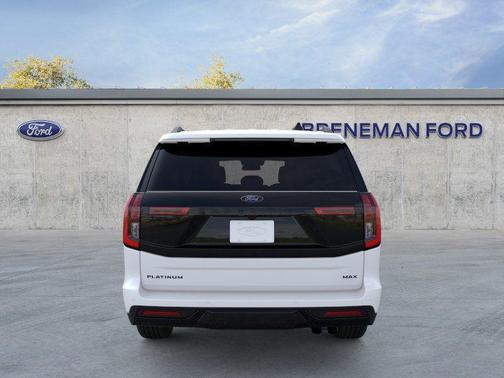 Star White Metallic Tri-Coat 2026 Ford Expedition Max Platinum