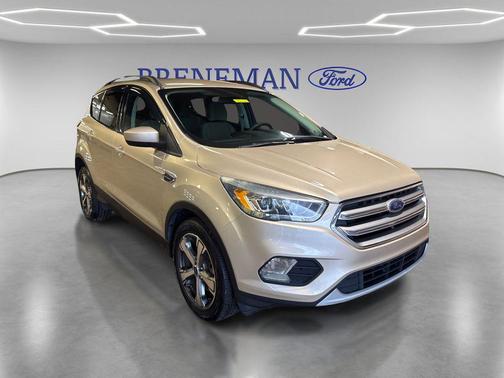 White Gold Metallic 2017 Ford Escape SE