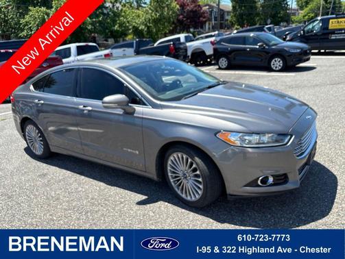 Sterling Gray 2013 Ford Fusion Hybrid Titanium