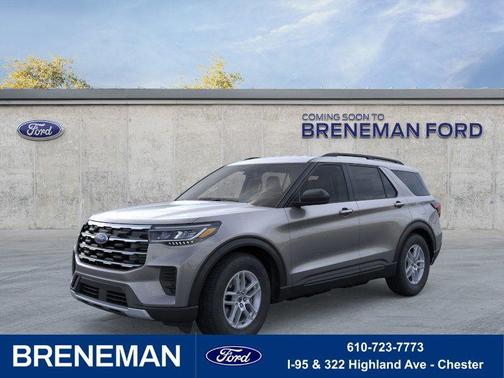 Carbonized Gray Metallic 2026 Ford Explorer Active