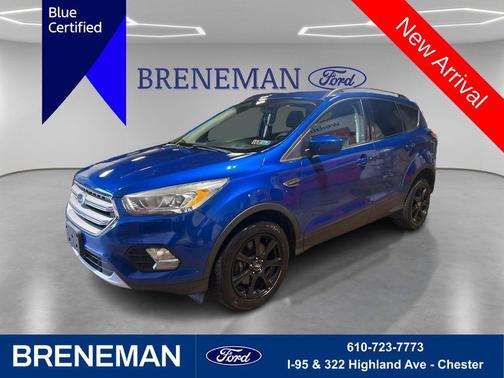 Lightning Blue Metallic 2017 Ford Escape SE