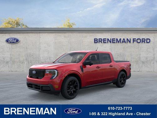 Ruby Red Metallic Tinted Clearcoat 2026 Ford Maverick Lariat