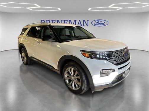 Oxford White 2023 Ford Explorer Limited
