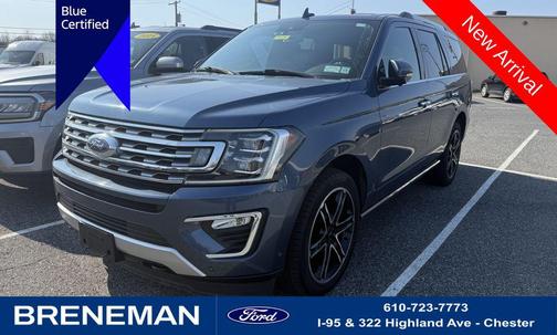 Blue 2019 Ford Expedition Limited