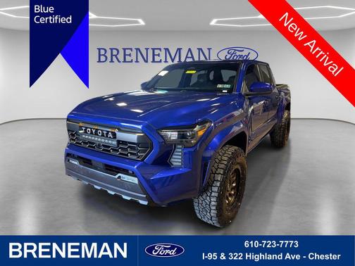 Blue 2025 Toyota Tacoma SR5