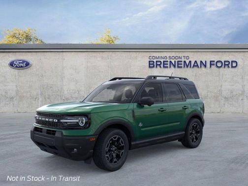 Green Metallic 2025 Ford Bronco Sport Outer Banks SUV
