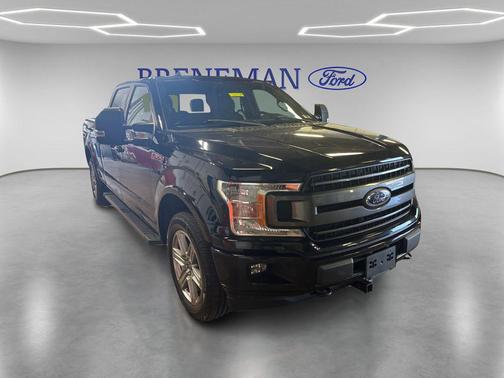 Shadow Black 2018 Ford F-150 XLT