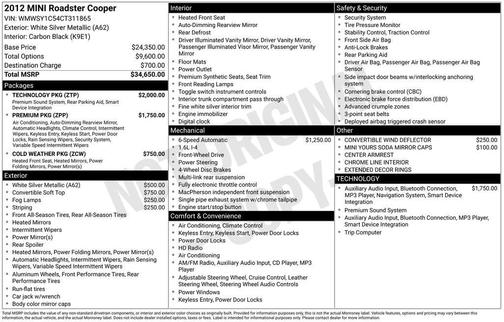 2012 MINI Cooper S Base