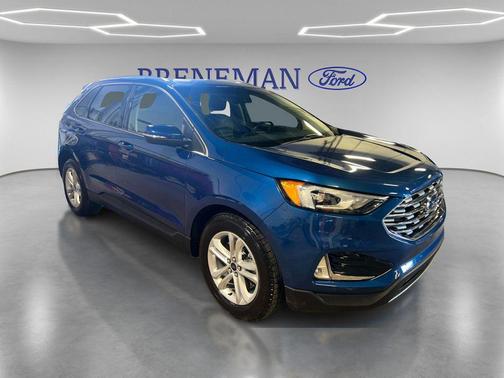Blue Metallic 2020 Ford Edge SEL
