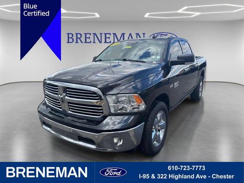 Brilliant Black Crystal Pearlcoat 2018 RAM 1500 Big Horn