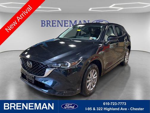 Jet Black Mica 2025 Mazda CX-5 2.5 S Preferred Package