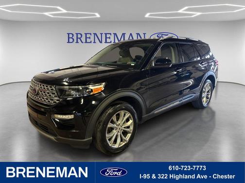 Black Metallic 2023 Ford Explorer Limited