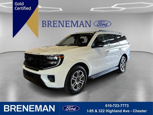 Oxford White 2025 Ford Expedition Active