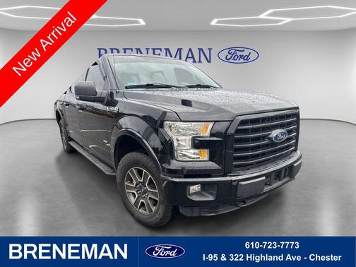 Shadow Black 2016 Ford F-150 XLT