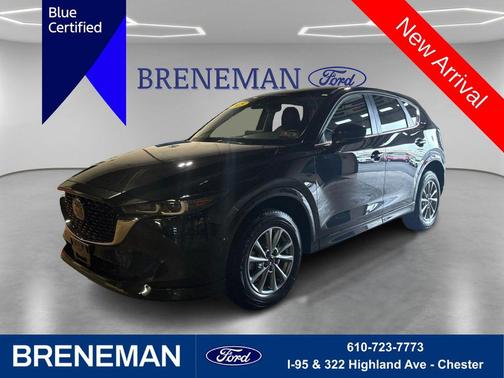 Jet Black Mica 2025 Mazda CX-5 2.5 S Preferred Package