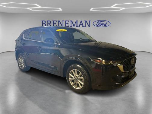 Jet Black Mica 2025 Mazda CX-5 2.5 S Preferred Package