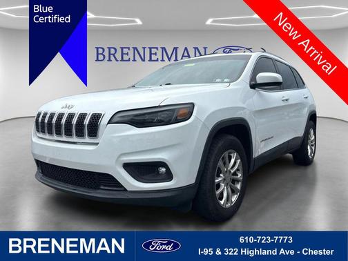 Bright White Clearcoat 2019 Jeep Cherokee Latitude