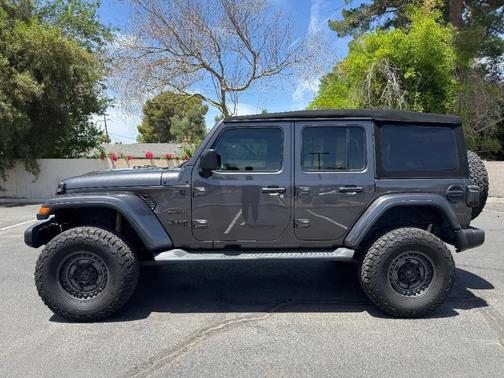 Gray 2021 Jeep Wrangler Unlimited Sahara