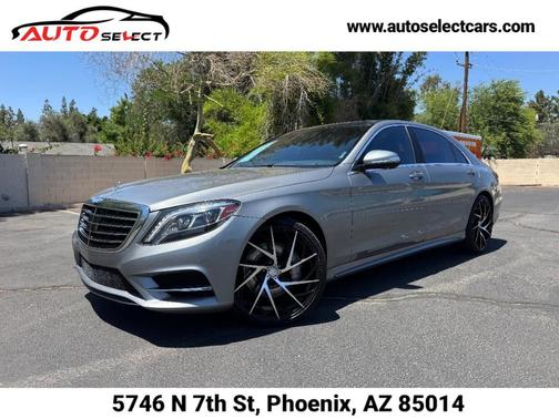 Palladium Silver Metallic 2015 Mercedes-Benz S-Class S 550 Sedan