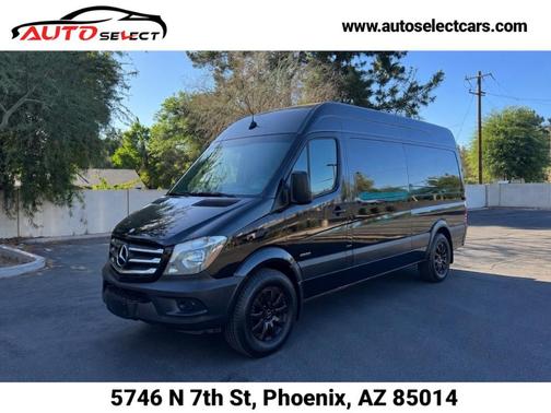Obsidian Black Metallic 2015 Mercedes-Benz Sprinter CUSTOM LIMO TV/LED/ AUDIO UPGRD