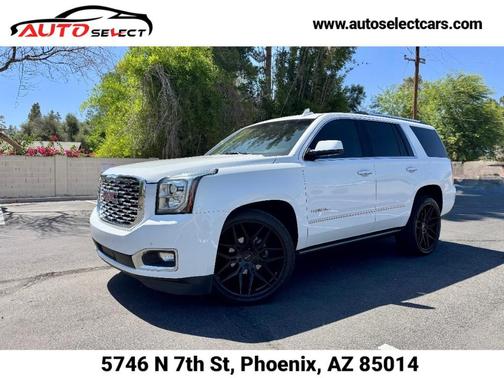Summit White 2018 GMC Yukon Denali