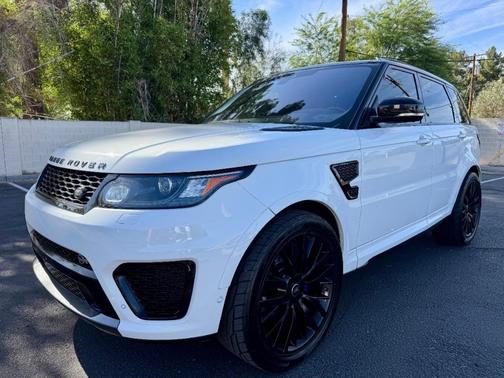 Fuji White 2017 Land Rover Range Rover Sport 5.0L Supercharged SVR