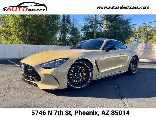 Desert Sand 2025 Mercedes-Benz AMG GT 55 Base Coupe
