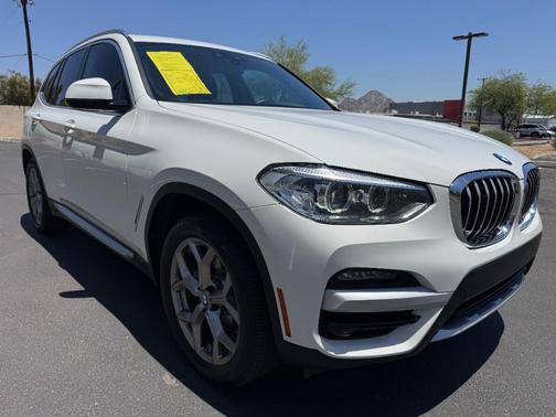 Alpine White 2021 BMW X3 sDrive30i