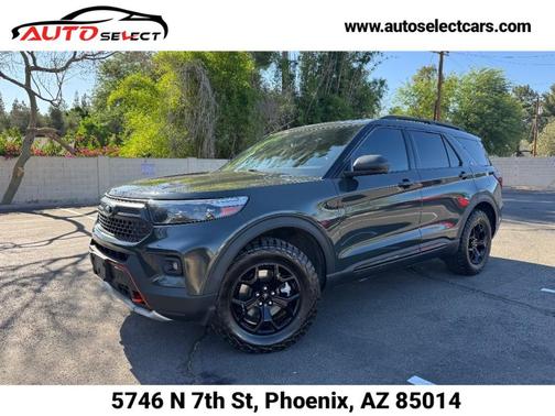 Forged Green Metallic 2022 Ford Explorer Timberline