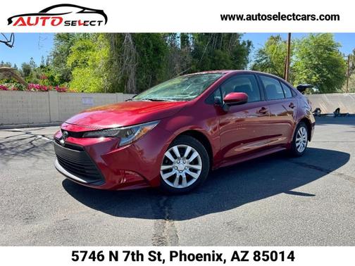 Ruby Flare Pearl 2024 Toyota Corolla LE