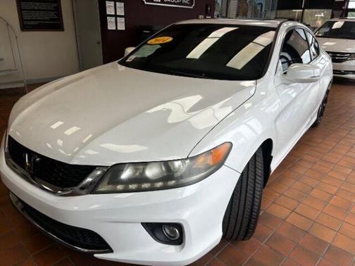 White Orchid Pearl 2014 Honda Accord EX-L