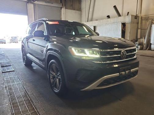Deep Black Pearl Effect 2021 Volkswagen Atlas 3.6L SEL