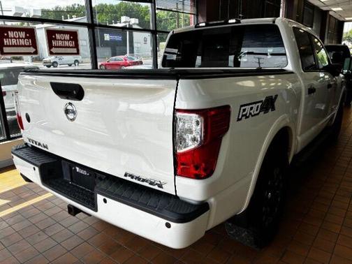 White 2017 Nissan Titan PRO-4X