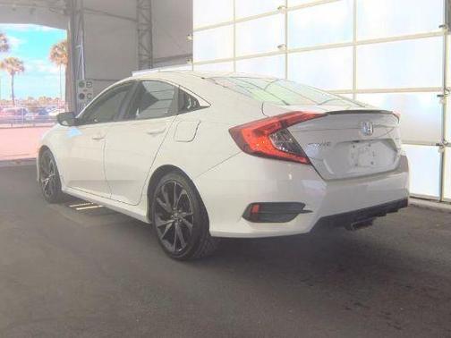 Platinum White Pearl 2019 Honda Civic Sport