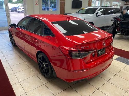 Red 2023 Honda Civic Sport