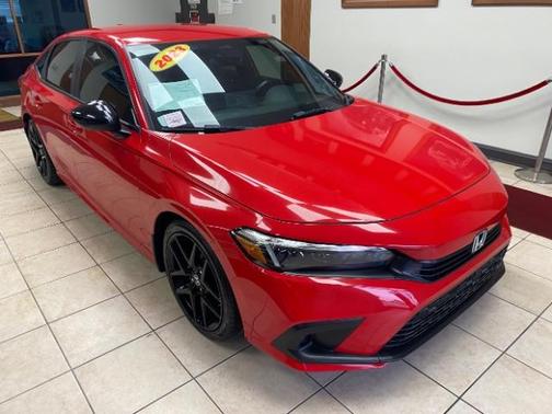 Red 2023 Honda Civic Sport