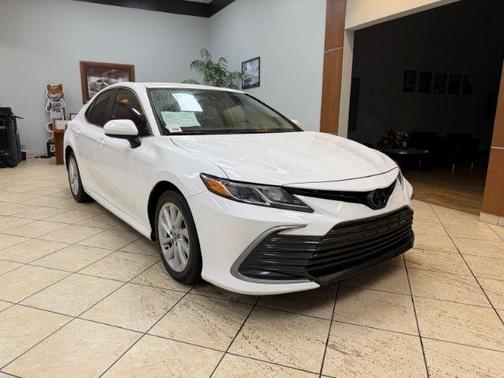 White 2023 Toyota Camry LE