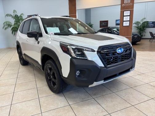 Crystal White Pearl 2022 Subaru Forester Wilderness