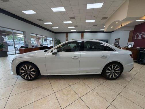 Glacier White Metallic 2020 Audi A4 40 Premium