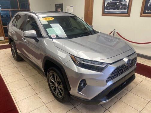 Silver Sky Metallic 2023 Toyota RAV4 Hybrid Limited