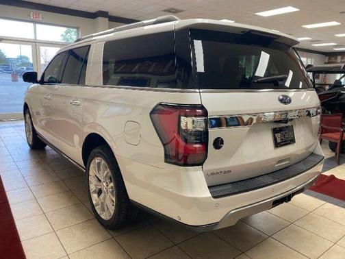 White Platinum Tri-Coat Metallic 2018 Ford Expedition Max Limited