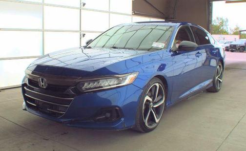 Blue 2021 Honda Accord Sport SE