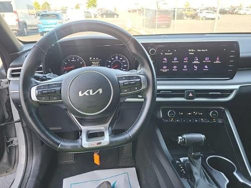 Gray 2022 Kia K5 GT-Line