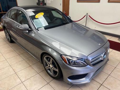 Palladium Silver Metallic 2015 Mercedes-Benz C-Class C 400 4MATIC