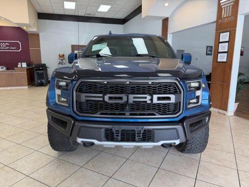 Velocity Blue Metallic 2020 Ford F-150 Raptor